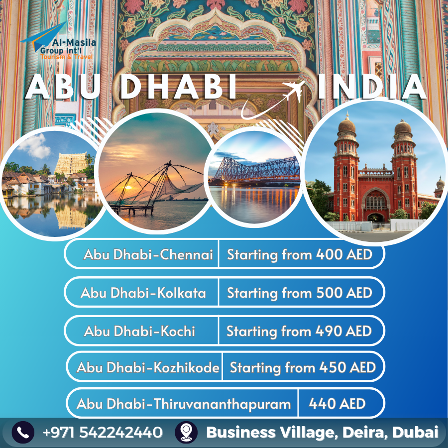 September Special Offers | Air Arabia - Abu Dhabi → India